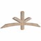 Ekena Millwork Alberta Smooth Timber Gable Bracket, Douglas Fir, 72"W x 21"H x 3 1/2"D x 3 1/2"F, 7/12 Pitch GBW072X21X0404ALB00SDF - alternate 3